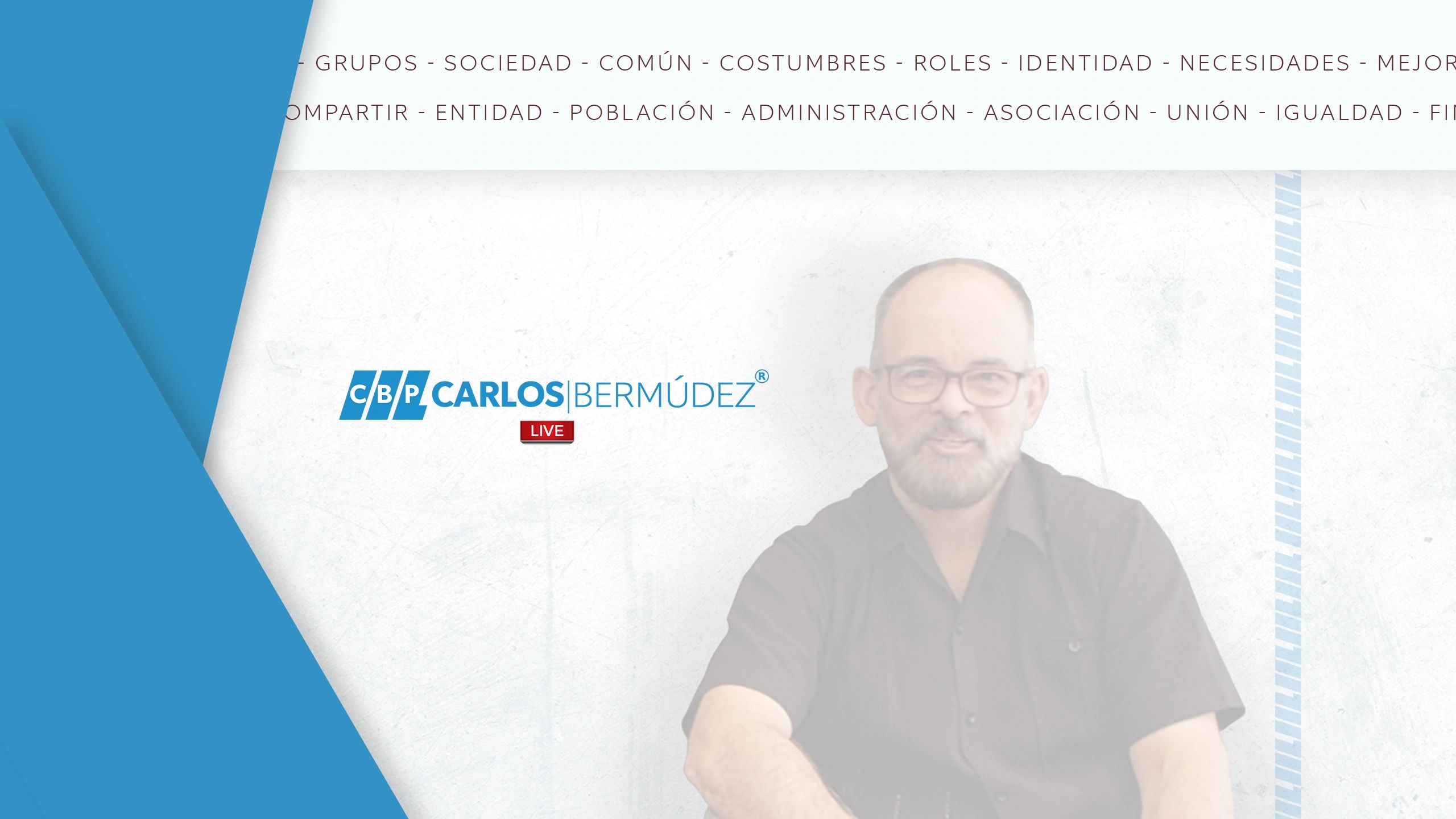 Carlos Bermúdez Live durante una transmisión